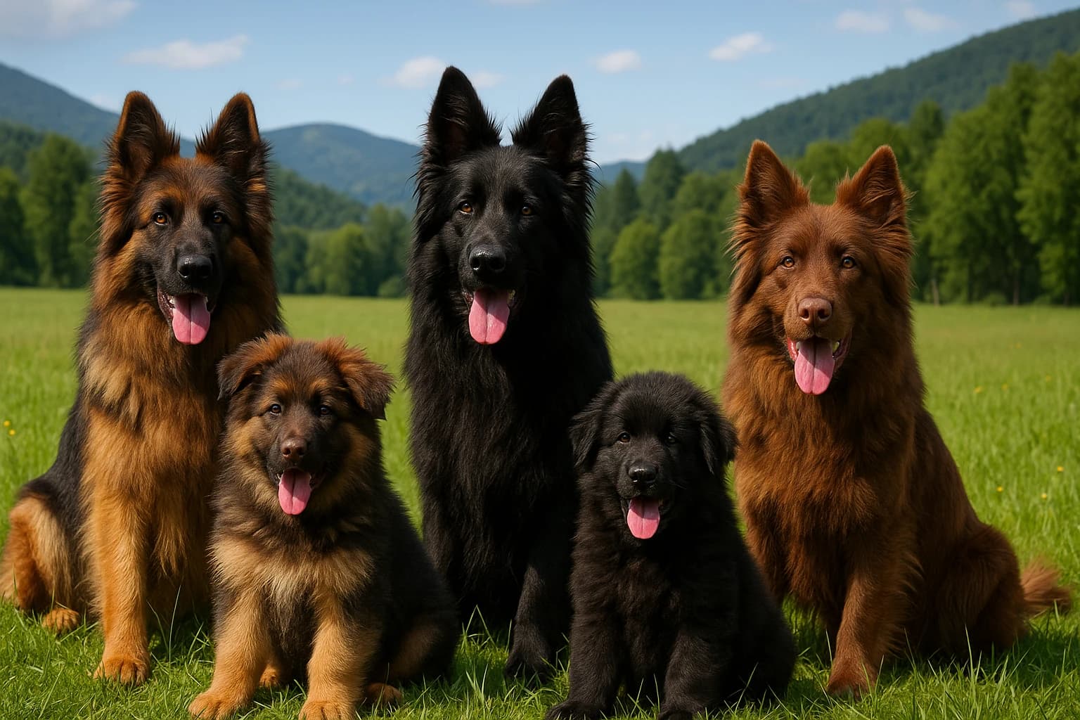 Banner hodowli owczarków niemieckich